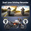 Motorcycle 6.25inch Removable Navigation Screen Wireless Carplay Android Auto Display Waterproof Display with DVR 2