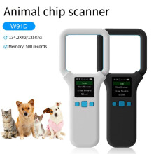 RFID-Lesegerät für Tiere, 134,2 KHz/125 KHz, Haustier-ID-Scanner, Tiermarkenleser, -Handheld-Miniscanner für Hunde, Katzen, Pferde, B