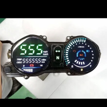 Neuer LED-Motorrad-Tachometer für Brazil CG/Titan 150 ESD 2009 Bis 2013 AZUL 37100-KVS-901
