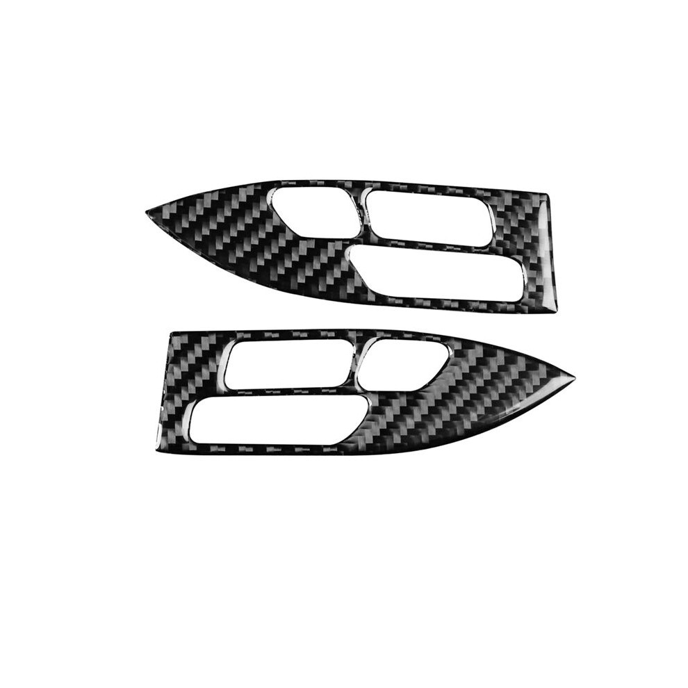 For Tsx 2004-2008 Carbon Fiber Car Steering Wheel Button Trim Stickers Interior Accessories 6034097837250