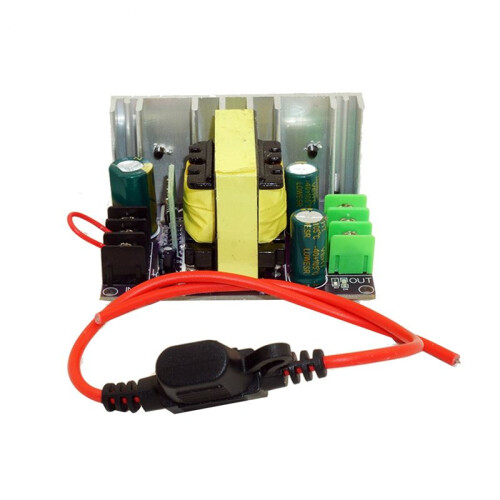 Module Audio Simple  12 V à  18 V Caisson de Basses Modification Audio de Voiture Amplificateur Isolation Boost Double Module D'Alimentation 2