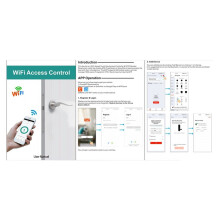 Sboard -Größe, Einzeltür, WLAN-Fernbedienung, Zugangskontrollplatine, 12 V, Wiegand, 26-44 Bit, Eingang, Tuya 1000 Benutzer