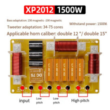 1500 W Audio-Frequenzteiler, 2-Wege-Audio-Crossover, 12-15-Zoll-Bühnenleistung, Hochleistungs-Frequenzteiler