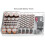 Battery Capacity Test Instrument Battery Strength Indication Organizer Multifunctional Battery Organizer,White 9