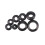 260pcs Rubber Grommet Assortment Wiring Coil Wire 8