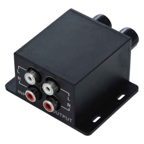 Auto Audio Regler VerstäRker Bass Subwoofer Stereo Equalizer Controller 4 RCA 2