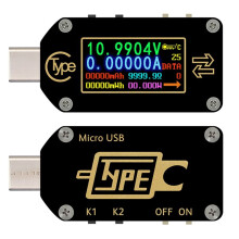 Rd Tc66 Typ-C Pd Trigger USB Voltmeter Amperemeter Spannung 2 Wege Strommesser Multimeter Pd LadegeräT Batterie USB Tester1