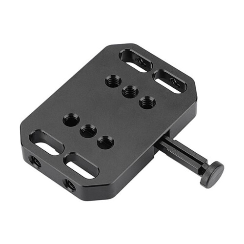 Universal V Mount Battery Plate Battery Power Adapter Mount Base with Multiple 1/4inch Threaded Holes for Easy Setsup 1