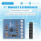 1PCS MAG3110 Three-Axis Digital Earth Magnetic Field Geomagnetic Sensor Module MAG3110FCR 2