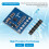 1PCS MAG3110 Three-Axis Digital Earth Magnetic Field Geomagnetic Sensor Module MAG3110FCR 4