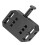 Universal V Mount Battery Plate Battery Power Adapter Mount Base with Multiple 1/4inch Threaded Holes for Easy Setsup 5