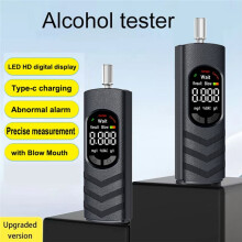 Tragbarer Alkoholtester, Alkoholmessgerät, Digitaler Detektor für Heimdisplay, Trunkenheit Am Steuer, Autoelektronik