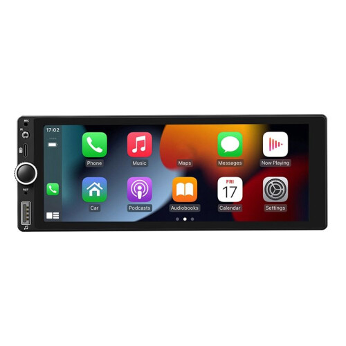 Car 6.86 Inch 1 Din MP5 Player  Portable Screen Navigation Display Wireless Carplay Android Auto Player 2+32G 2