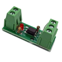 1-Kanal-Optokoppler-Isolationsmodul PC817 3V-5V Photoelektrischer Isolator Schienenhalter SPS-Antriebsmotorplatine 10 STÜCKE