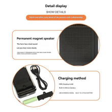 KK67 Handradio Eingebauter Lautsprecher Stereoradio SW AM FM Tragbares Miniradio Outdoor-Notfalllautsprechergerät