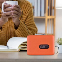 Kassetten-zu-MP3-Player, -Kassettenspieler, MP3-Konverter, Integriertes Mikrofon, 3,5-mm-Kopfhörereingang, Elektronisches Musikzubehör