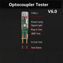 Optokoppler-Tester, Optokoppler-Testerkennungstool, Online-Testtool, Elektronisches Reparaturzubehör für 4-Polige Optokoppler