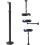Universal Projector Ceiling Mount For Projector Wall Mount Camera Holder 360 Degree Rotatable M6 4