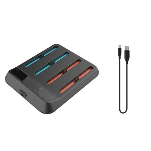 For  2  Left and Right Controller Charging Stand NS2 Controller 4-in-1 Charging Stand with Indicator Light 2