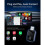 Wireless CarPlay Adapter Upgraded for IOS & Android Auto -  5.0, Plug & , Auto-Connect, Voice Control 8