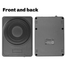10 Zoll Bass-Lautsprecher Auto-Subwoofer 800 W Stabiler Leistungsgehäuse-Subwoofer für 12 V Auto-LKW-Marineboot
