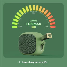 Tragbarer -Lautsprecher IPX6 Wasserdicht 45mm Lautsprecher 1400mAh   Lautsprecher Wandern Outdoor