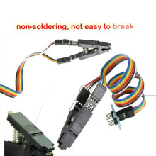 Neuer SOIC8 SOP8 Testclip für EEPROM 93CXX/25CXX/24CXX in-Circuit-Programmierung auf USB-Programmierer TL866CS TL866A EZP2010