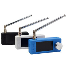SI4732 Taschenradio, 1,9-Zoll-IPS-Bildschirm, 0,5-108 MHz, -Taschenradio, LSB, USB, AM/FM-Radio, Allband-Radioempfänger, Schwarz