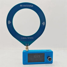 SI4732 Tragbares Radio, 0,5-108 MHz, LSB, USB, AM/FM, FM/AM-Radio mit 2 Antennen, Allband-Radioempfänger, Blau