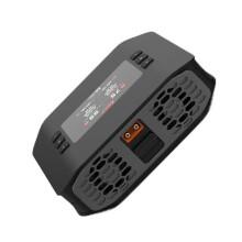 ISDT Chargeur de Batterie Lipo Double Canal K4, AC 400 W/ 600 W, 20 A, 1-8 S LiPo/PB/LiHv/NiMH/Cd, Idéal pour les Jouets Télécommandés, Prise UE.