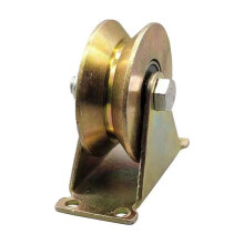 Schiebetürrolle, V-Nut-Rad, Robuste, Starre Rolle für Umgekehrte Schienen, Schiebetorrollen, Radlagerrollen