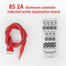 8S Active Balancer Board 1,2A Lifepo4 Lipo Li-Ionen-Lithiumbatterie Energietransfer-Equalizer-Modul Induktive Version