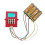 Lithium Titanate 6S Active Balancer with Voltage Display TFT LTO Battery Voltage Tester 6s 5a  Transfer Equalizer 5