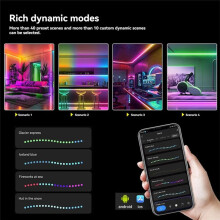 Tuya WiFi LED-Controller RGB IC LED-Controller-Set RF-Fernbedienung Tuya APP Funktioniert für WS2811 WS2812B WS2815