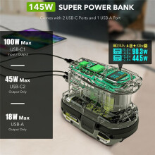 Fast Charger for  18V ONE+ Battery Charger Lithium Battery 100W Fast Charger Two-Way Power Charger PSC Pro Max A