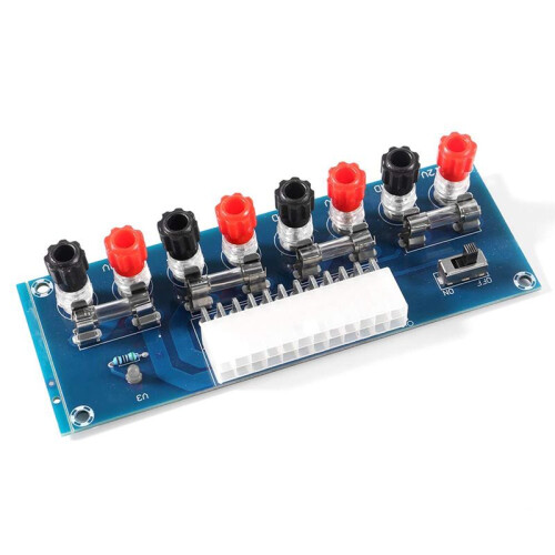 XH-M229 Desktop Computer Chassis Power Supply ATX Transfer Board Power Lead Module Power Output Terminal Module 24Pin 1