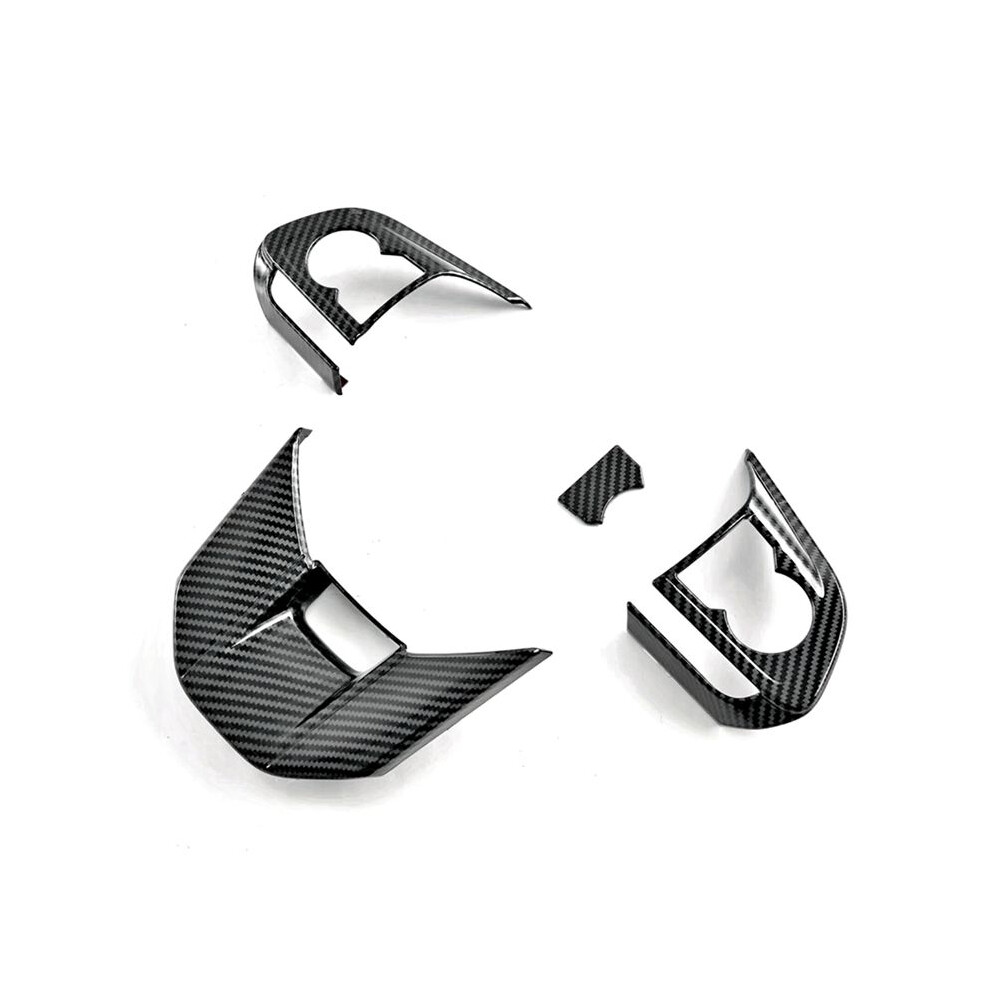 Steering Wheel Cover Trim Kit For Yaris 2023 2024 Southeast Asia Version Interior Accessories ,Carbon Fiber 6033515868142