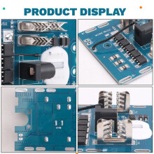 Akkuladeschutzplatine 5S 21V 25A Lithium-Akkupack-Schutzplatinenmodul für -Elektrowerkzeug