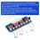 XH-M229 Desktop Computer Chassis Power Supply ATX Transfer Board Power Lead Module Power Output Terminal Module 24Pin 6