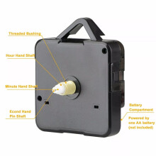 10 Stück DIY Uhrwerk Mechanismus Leise Quarz Wand DIY Uhrzeiger Kit Reparatur Ersatz Werkzeugteile