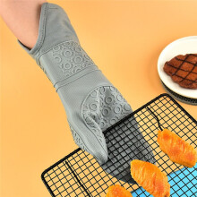 Multifunktionale Ofenhandschuhe Aus Silikon. Hitzebeständige und Wasserdichte Handschuhe, Geeignet zum Backen und Kochen.