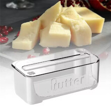 Butterdose, Aufbewahrungsbox mit Schneider, Frischhaltedose mit Deckel, Einfaches Schneiden