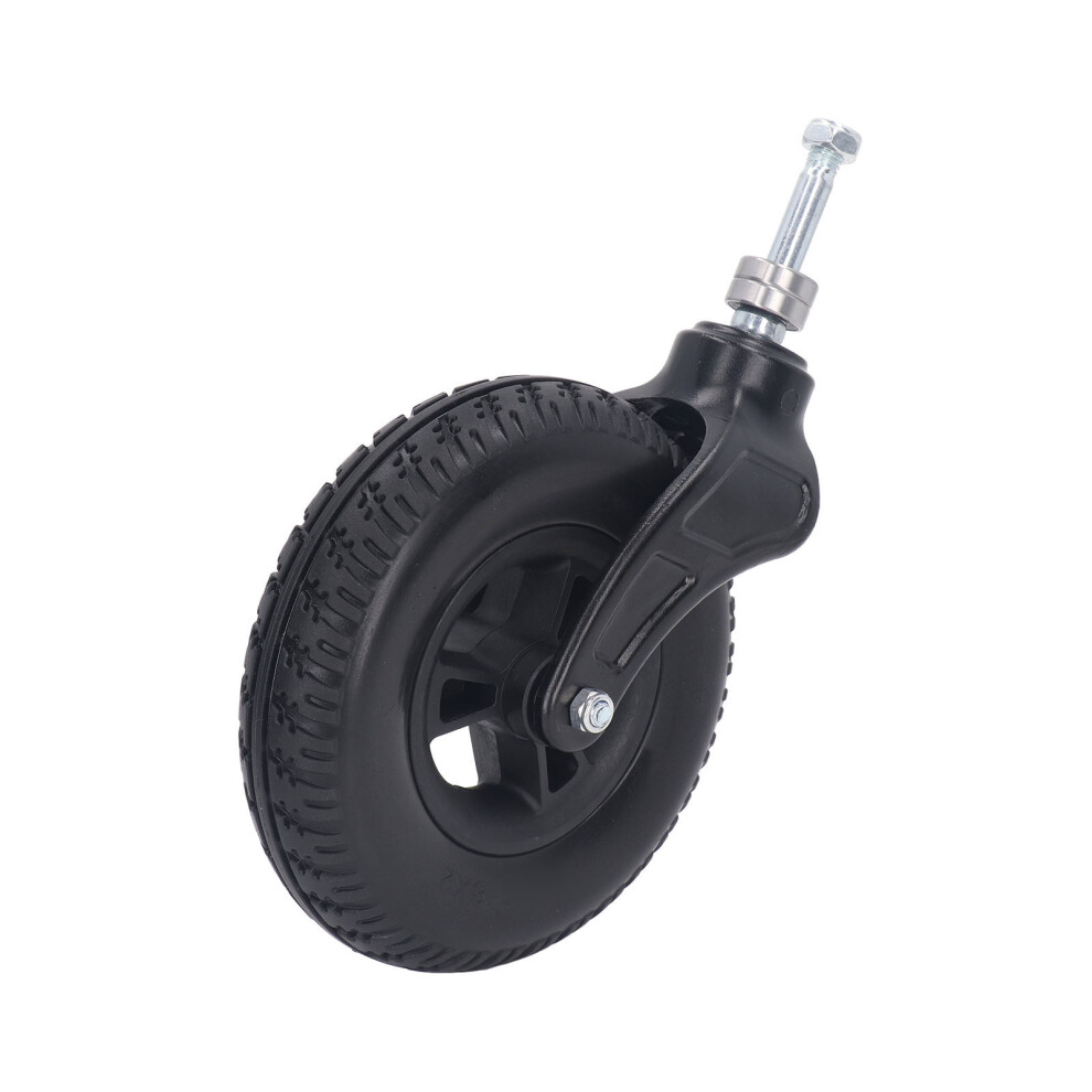 8 Inch Pu Wheelchair Front Caster Solid Replacement For Rollator 4611375127849