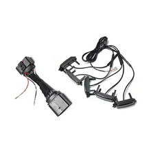 Car Grille Small Yellow Light for Jetour Traveler 2023 2024 Modification LED Light Decoration Accessories