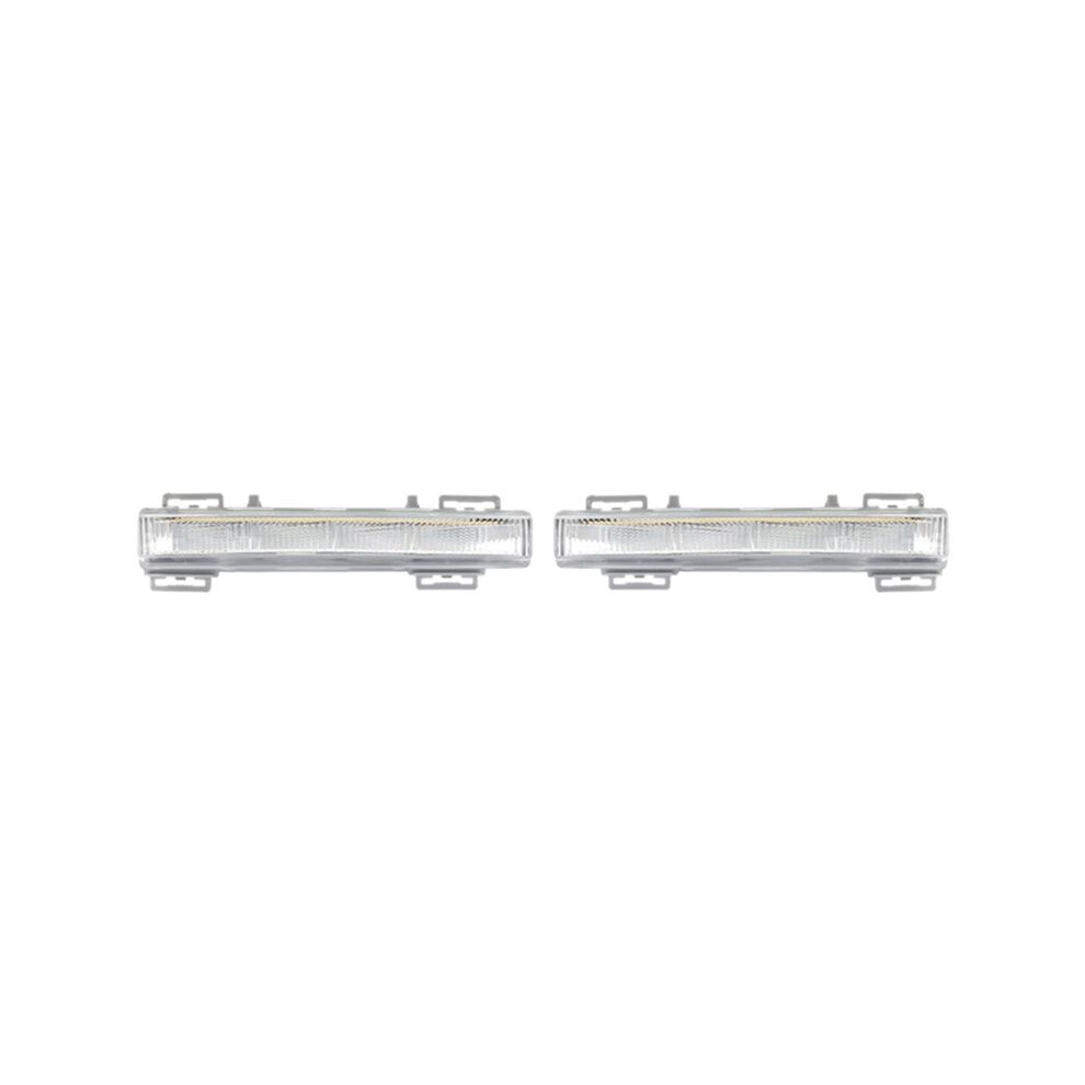 1Pair Front Led Daytime Running Drl Fog Lamp For W166 Ml350 Ml550 X204 Glk350 A2049065401 A2049065501 Light 6131055037612