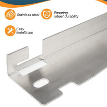 Universal-Werkzeugplatten Zur Spureinstellung für PKW und LKW, Robuste Werkzeugplatten Aus Rostfreiem Stahl, Genaue Messungen