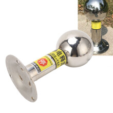 Human Body Static Eliminator Wall Mount 304 Stainless Steel, 11.02in