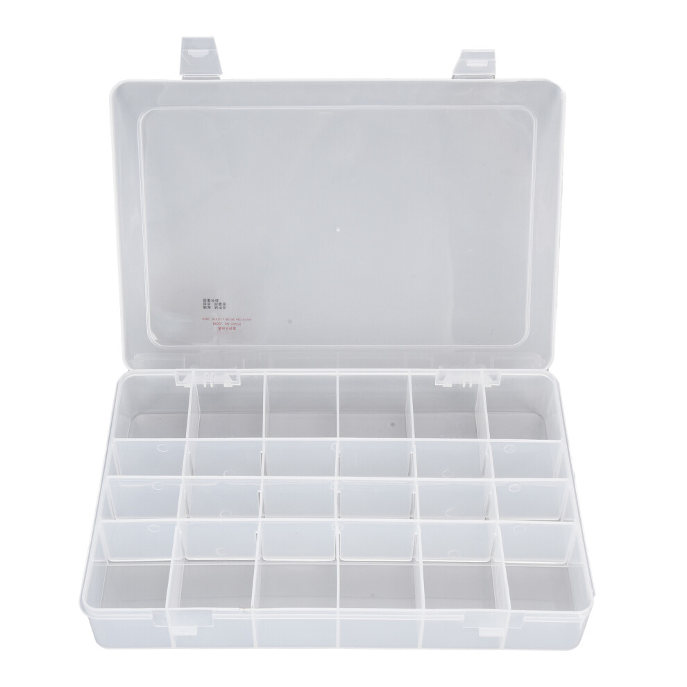 PP Grid Box Transparent Separate Lagerung