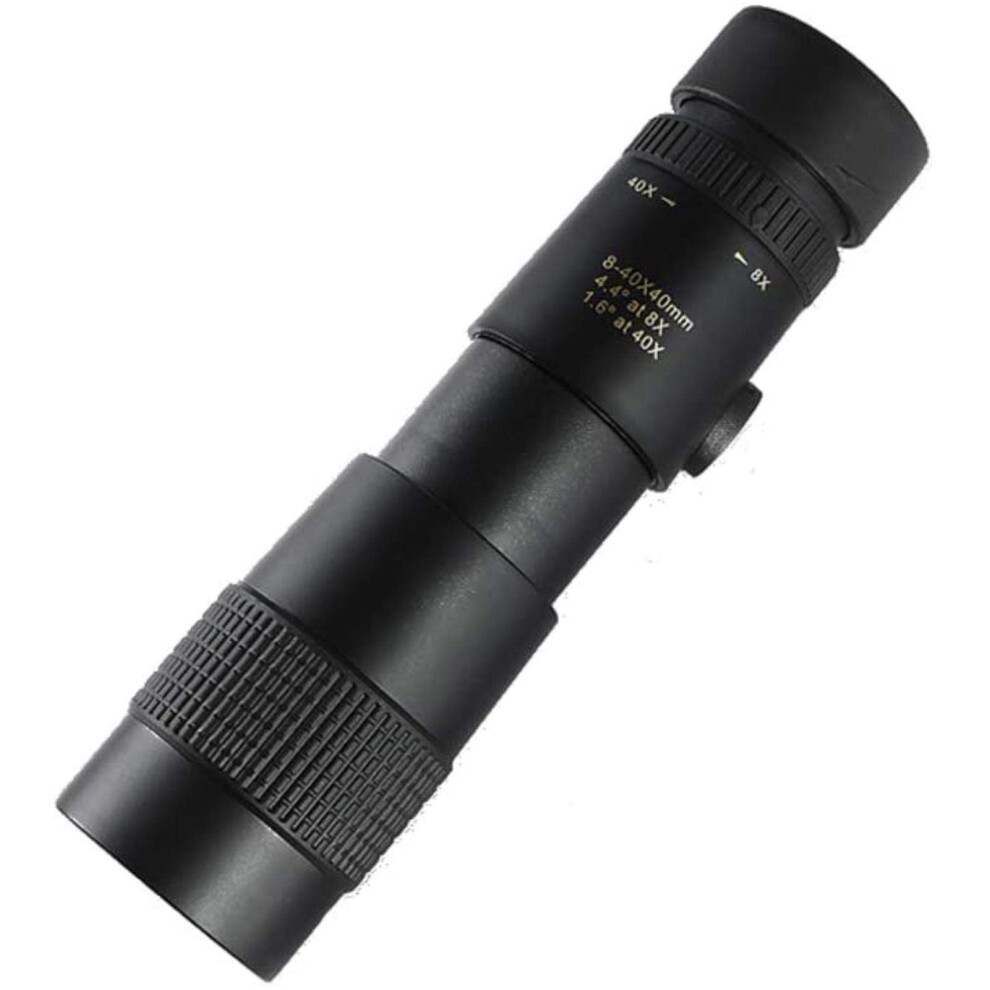 Power Binoculars 840X40 Monocular Telescope With Bak4 Prism, Smartphone Adapter, Tripod For Bird Watching Green/Light 9347817412697