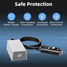 Für Starlink Adapter 67W Autoladekabel mit --Reglerkonverter 12V-36V Eingang Autoladegerät Wasserdicht